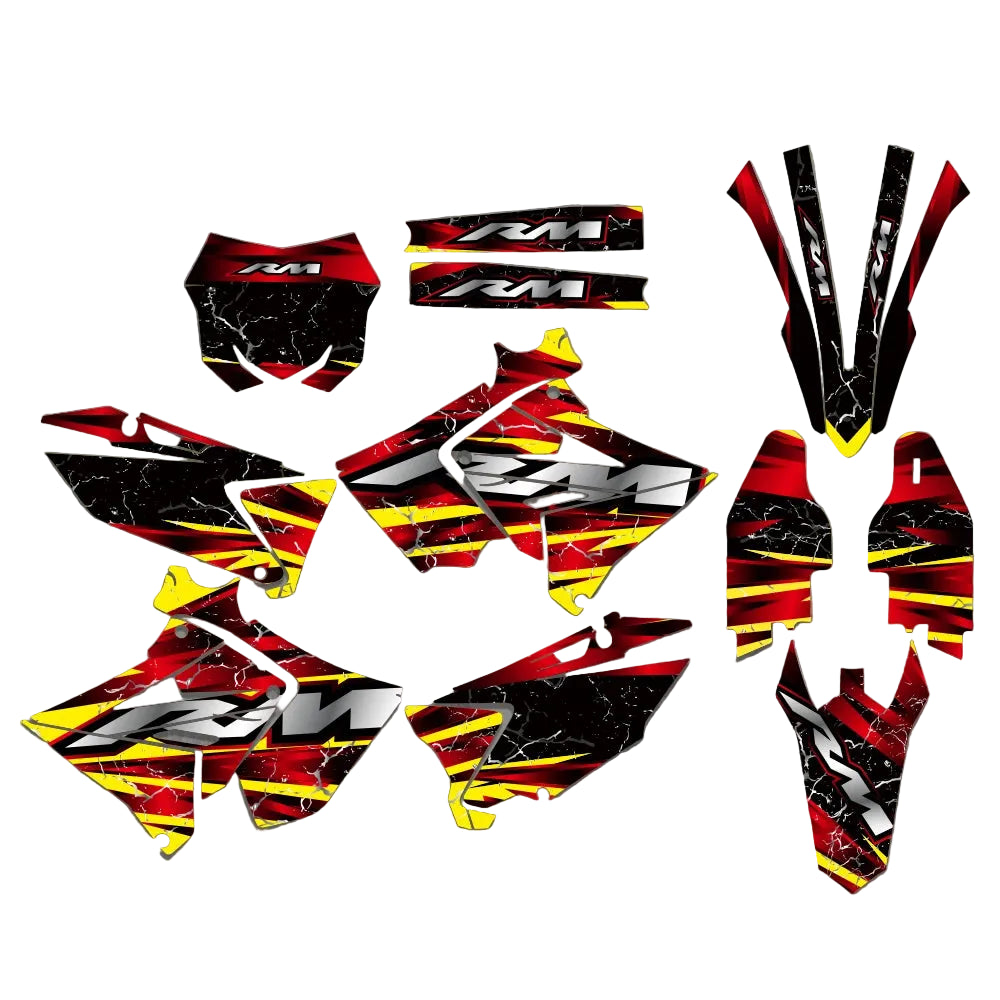 KIT DE VINILOS SUZUKI RM/RMZ 125-250 2001-2008