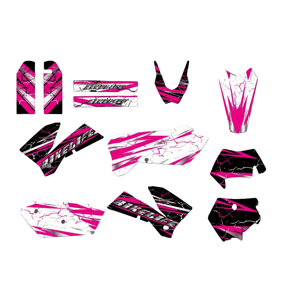 Motorcycle Stickers Graphics Decal Kits for KTM 525 450 400 300 250 200 125 Sx Sxf Mxc Xc Xcf Xcw Exc Excr 2005 2006 2007 Custom