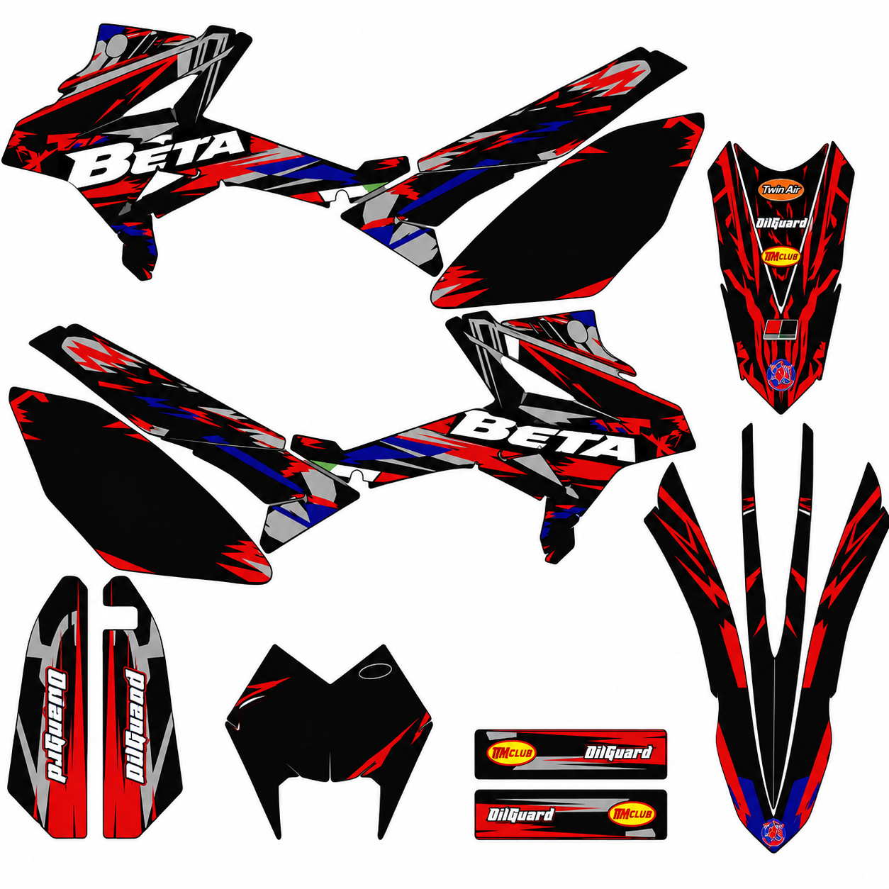 KIT DE VINILOS BETA RR 50 2011-2020