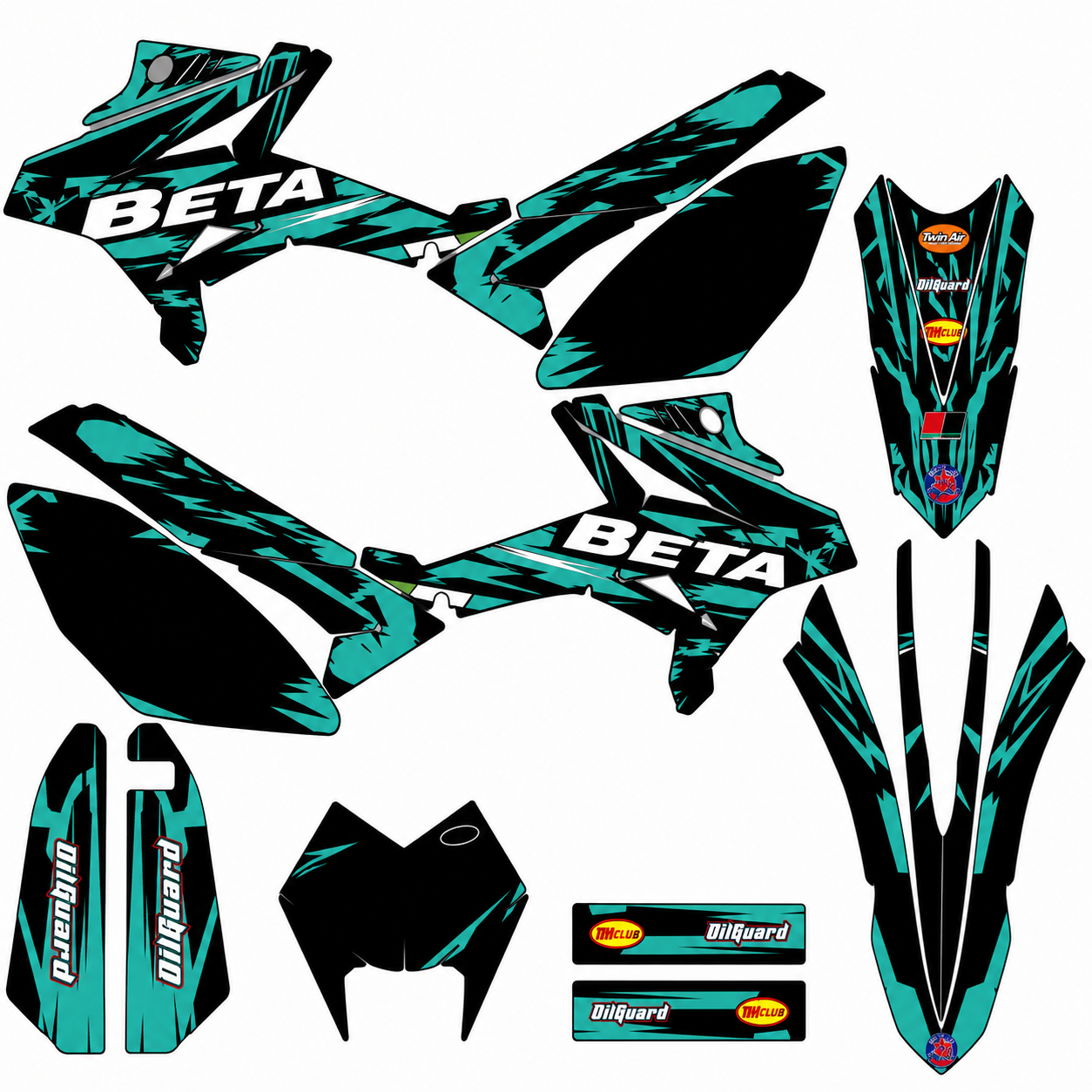 KIT DE VINILOS BETA RR 50 2011-2020