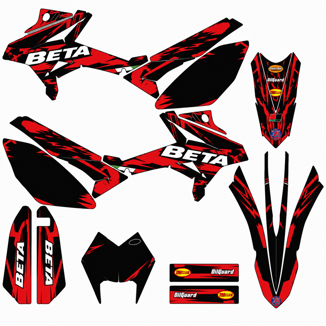 KIT DE VINILOS BETA RR 50 2011-2020