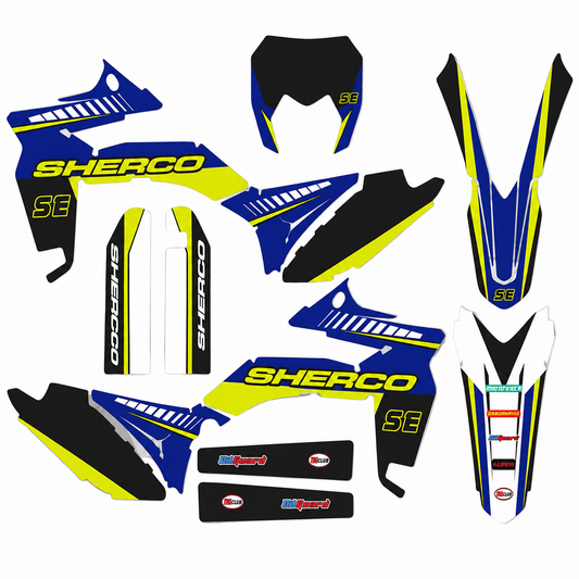 KIT DE VINILOS SHERCO SE 250 300 450 2013-2016