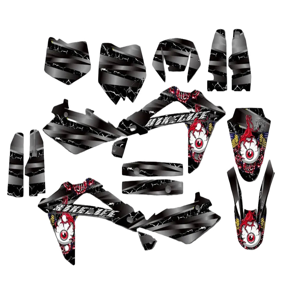 KIT DE VINILOS HUSQVARNA WR TC TE 250 450 510 2004-2007