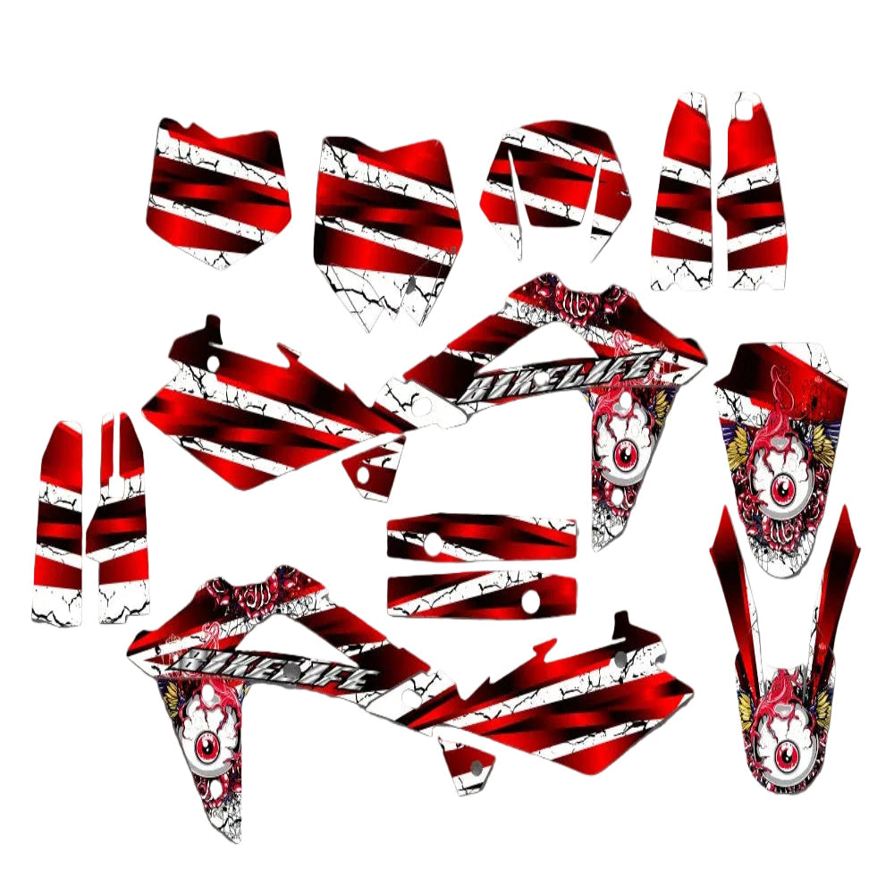 KIT DE VINILOS HUSQVARNA WR TC TE 250 450 510 2004-2007