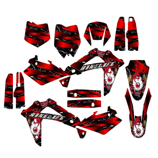 KIT DE VINILOS HUSQVARNA WR TC TE 250 450 510 2004-2007