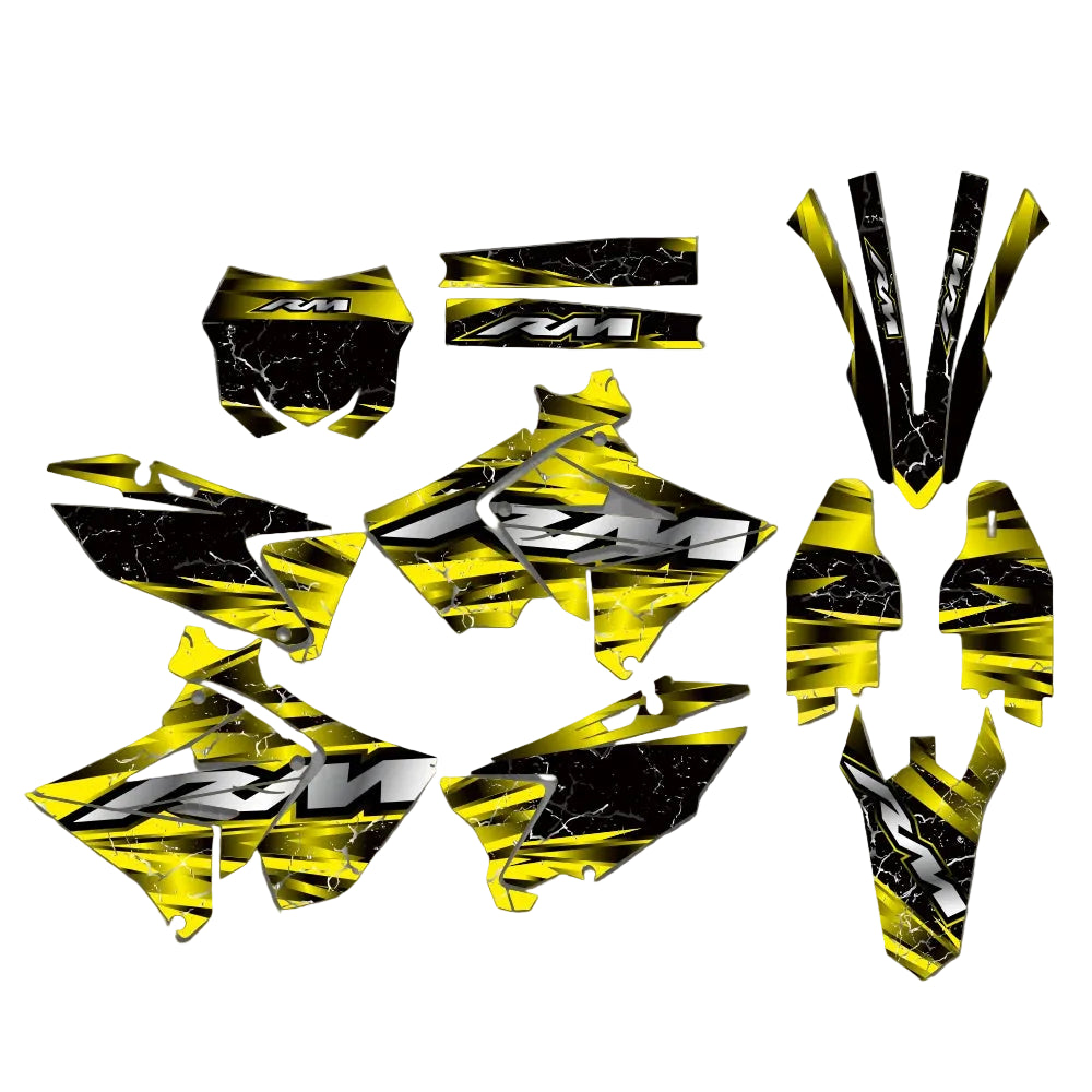 KIT DE VINILOS SUZUKI RM/RMZ 125-250 2001-2008