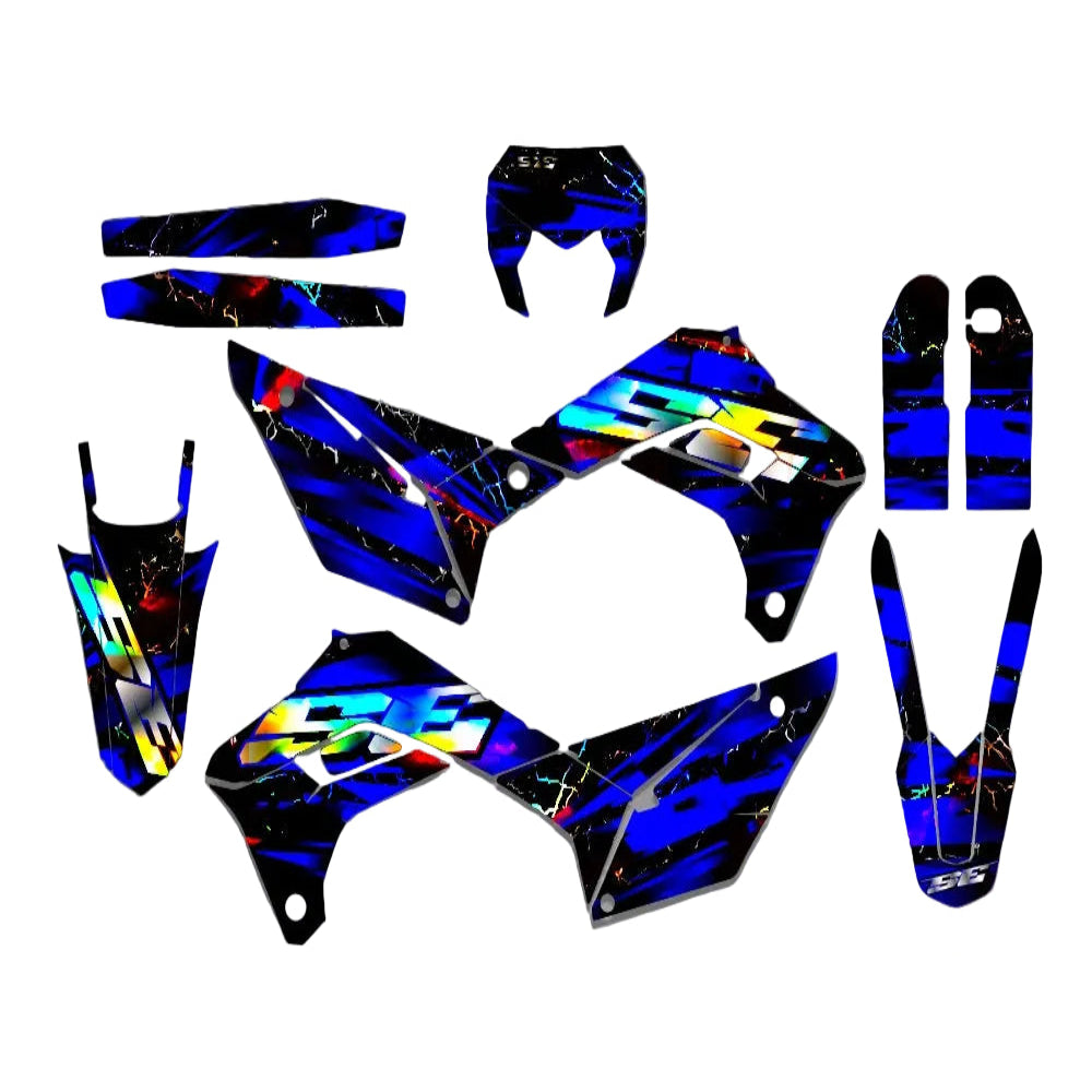 KIT DE VINILOS SHERCO SE SEF SER 125 250 300 450 2017-2021