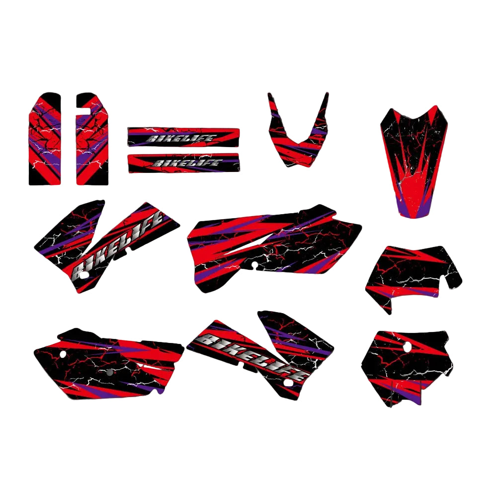 Motorcycle Stickers Graphics Decal Kits for KTM 525 450 400 300 250 200 125 Sx Sxf Mxc Xc Xcf Xcw Exc Excr 2005 2006 2007 Custom