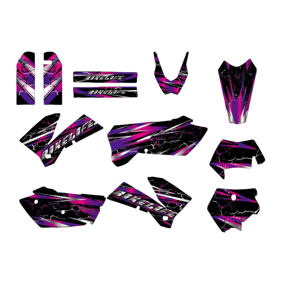 Motorcycle Stickers Graphics Decal Kits for KTM 525 450 400 300 250 200 125 Sx Sxf Mxc Xc Xcf Xcw Exc Excr 2005 2006 2007 Custom